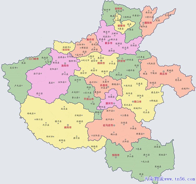 河南省舆图jitnt.net